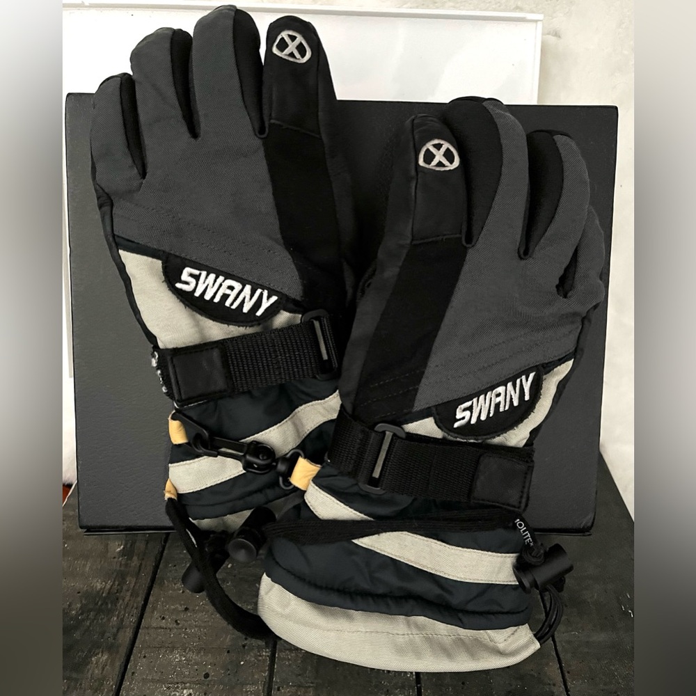 SWANY Ladies SX-1 Thermolite Dryfinger Leather Insulated Gloves  size M